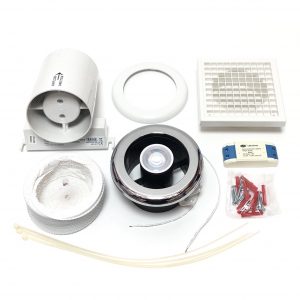 100mm (4") Showerlite Fan Kit