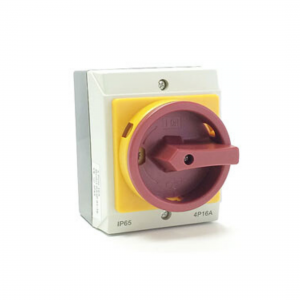16A 4 Pole Rotary Isolator IP65