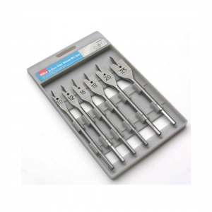 6 pce Flat Wood Bit Set