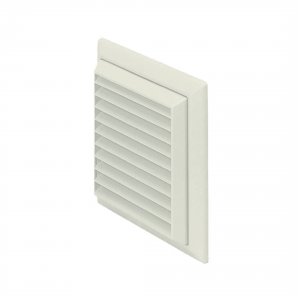 150mm (6") Fixed Grille White