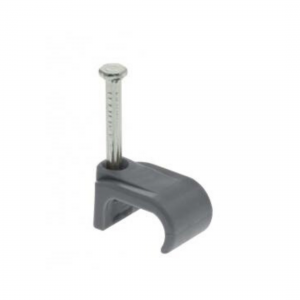 10.0mm-16.0mm Twin & Earth Cable Clips - Grey (Pack of 100)