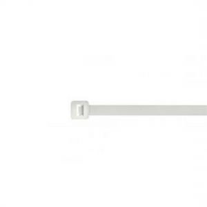 300mm x 4.8mm White Cable Ties (Pack of 100)