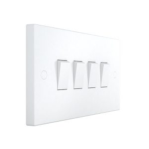 4 Gang 2 Way 10A Switch
