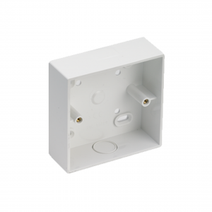 1 Gang 32mm PVC Pattress Universal Entry
