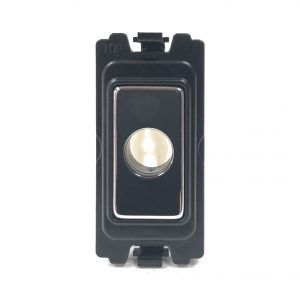 Flex Outlet Grid Module Polished Chrome
