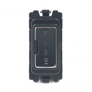 Fuse Holder Grid Module Polished Chrome