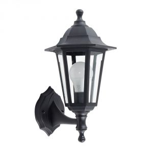 Mayfair IP44 Up/Down Wall Lantern Black