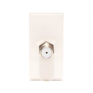 Euro Module Terminal F Connector White