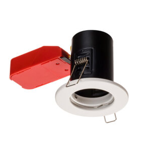 White Fire Rated GU10 Downlight Fixed - Image 1