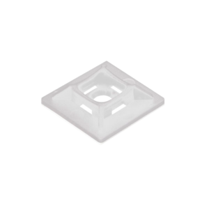 Natural 19mm 2 Way Cable Tie Base (Pack of 100)