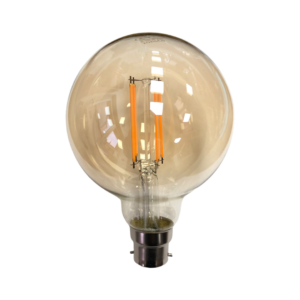7W LED Vintage Globe Filament B22 Dimmable Lamp