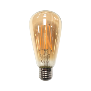 7W LED Vintage Teardrop Filament E27 Dimmable Lamp