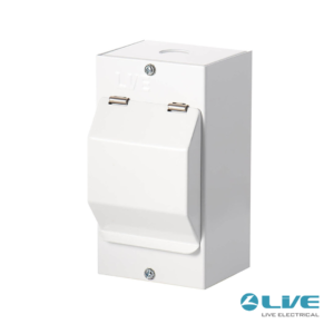 LIVE 4 Way Metal Enclosure With Lid