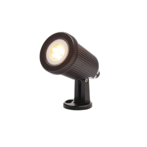 Wells Dual Mount Ground/Spike Light IP44 Black