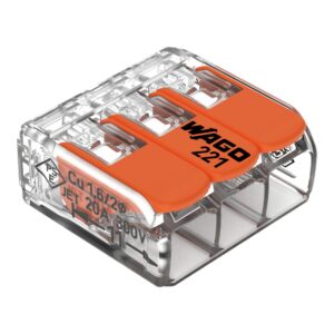 Wago 221-413 Compact 3 Lever Splicing Connector