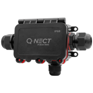 Q-NECT 4 Pole 3 Way 24A IP68 (M16+M20) Connection Box