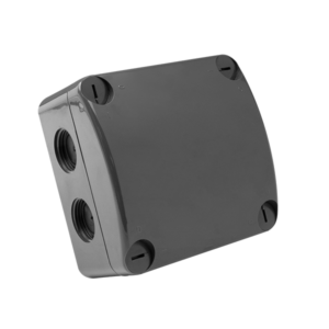 Q-NECT 85x85x52mm IP66 Weatherproof Enclosure - Anthracite Grey