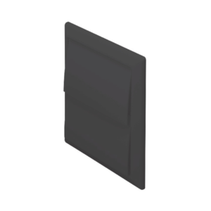 100mm (4") Gravity Grille Black
