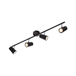Harvey 4 Light Bar Spotlight Black