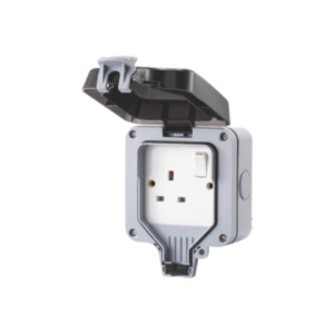 Live 1 Gang 13A Weatherproof Switched Socket - Image 2