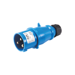 32A 2 Pole+E Industrial Plug - Image 1