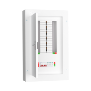 Live 12 Way Three Phase Board c/w 125A Main Switch Incomer & SPD